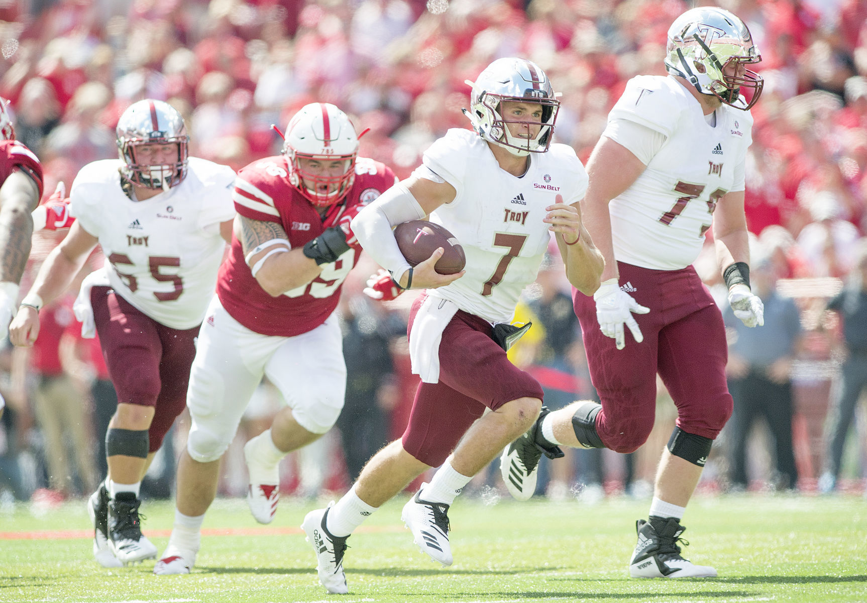 Troy vs. Nebraska, 9/15/18